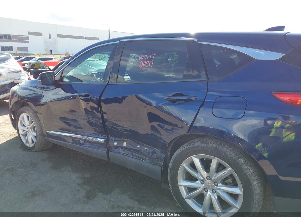 2019 ACURA RDX STANDARD VIN: 5J8TC1H32KL014011
