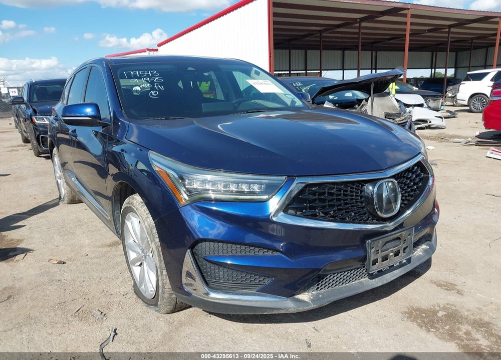 2019 ACURA RDX STANDARD VIN: 5J8TC1H32KL014011