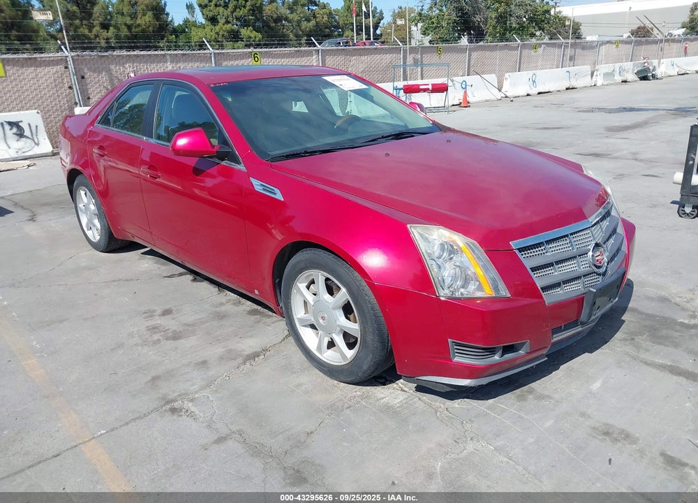 2008 CADILLAC CTS STANDARD VIN: 1G6DJ577380164775