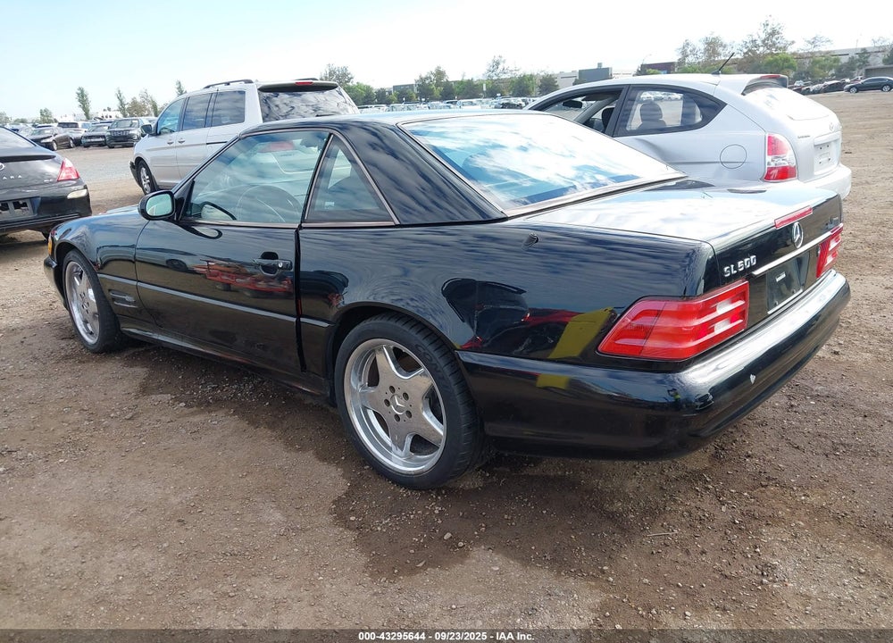 1999 MERCEDES-BENZ SL 500 VIN: WDBFA68F4XF176834