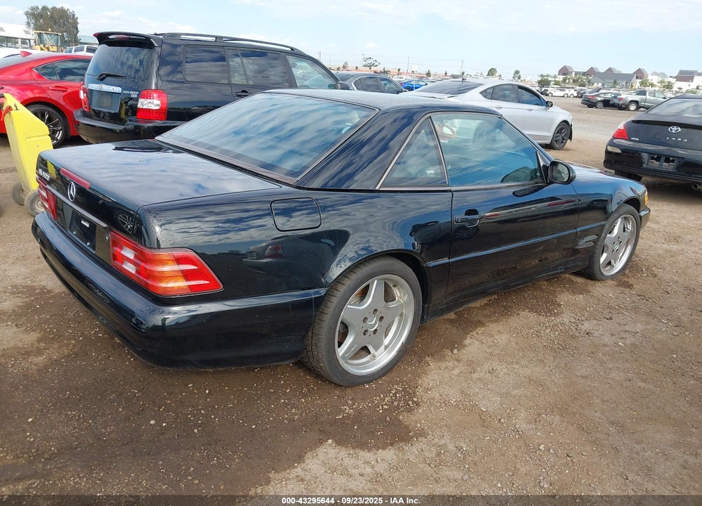 1999 MERCEDES-BENZ SL 500 VIN: WDBFA68F4XF176834