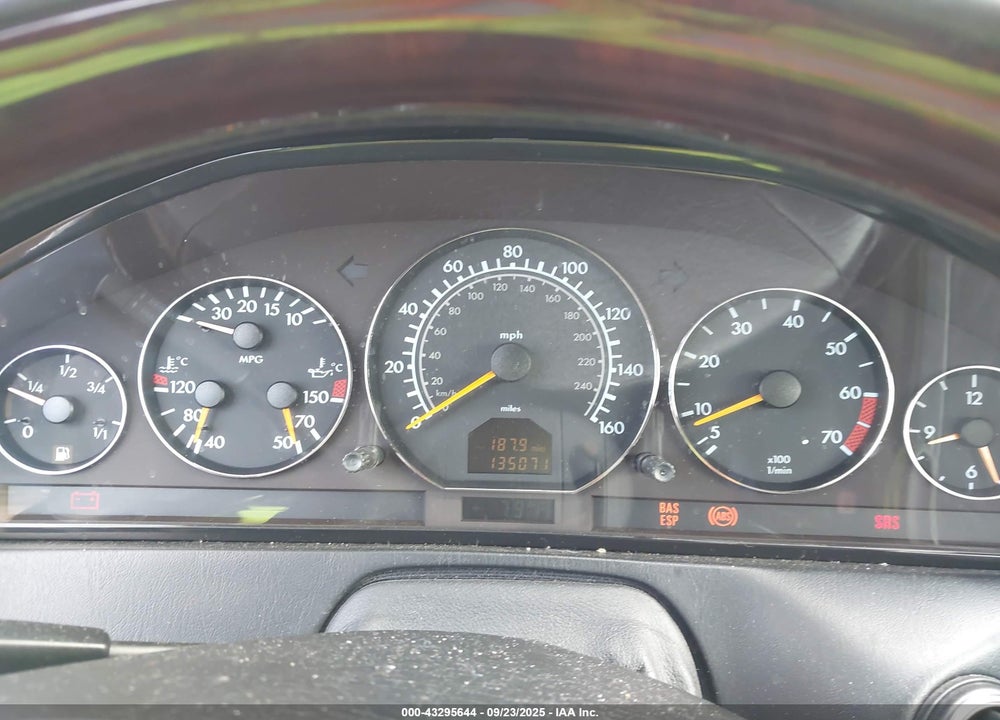 1999 MERCEDES-BENZ SL 500 VIN: WDBFA68F4XF176834