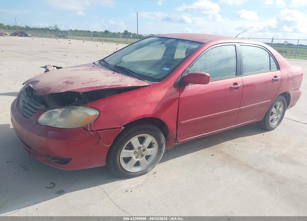 2003 TOYOTA COROLLA LE VIN: JTDBR32E830036824