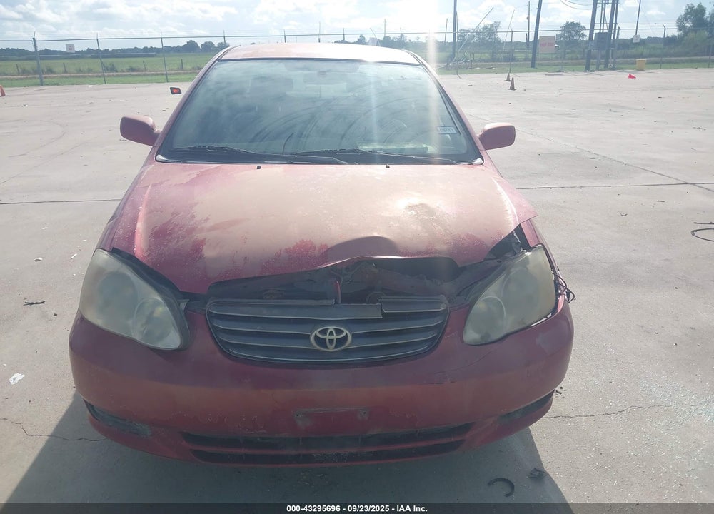 2003 TOYOTA COROLLA LE VIN: JTDBR32E830036824
