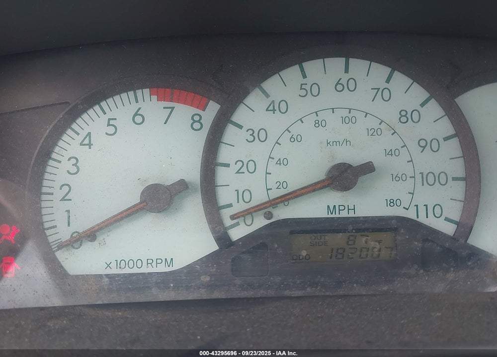 2003 TOYOTA COROLLA LE VIN: JTDBR32E830036824