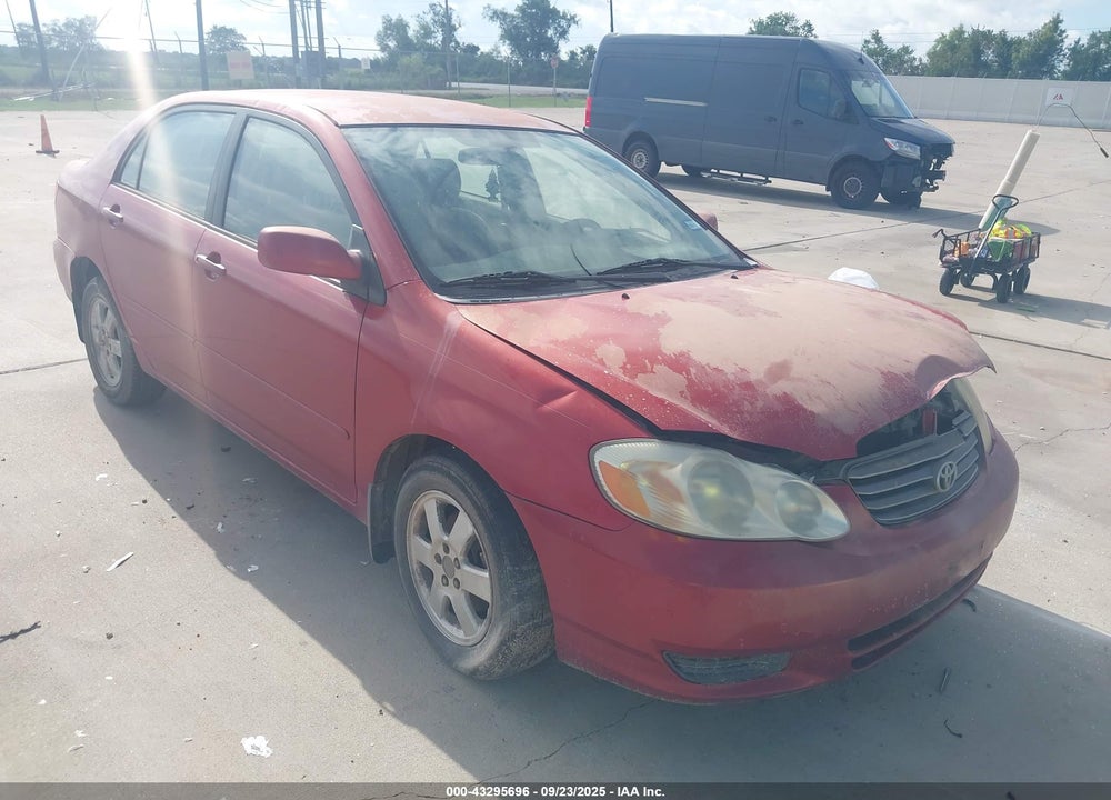 2003 TOYOTA COROLLA LE VIN: JTDBR32E830036824