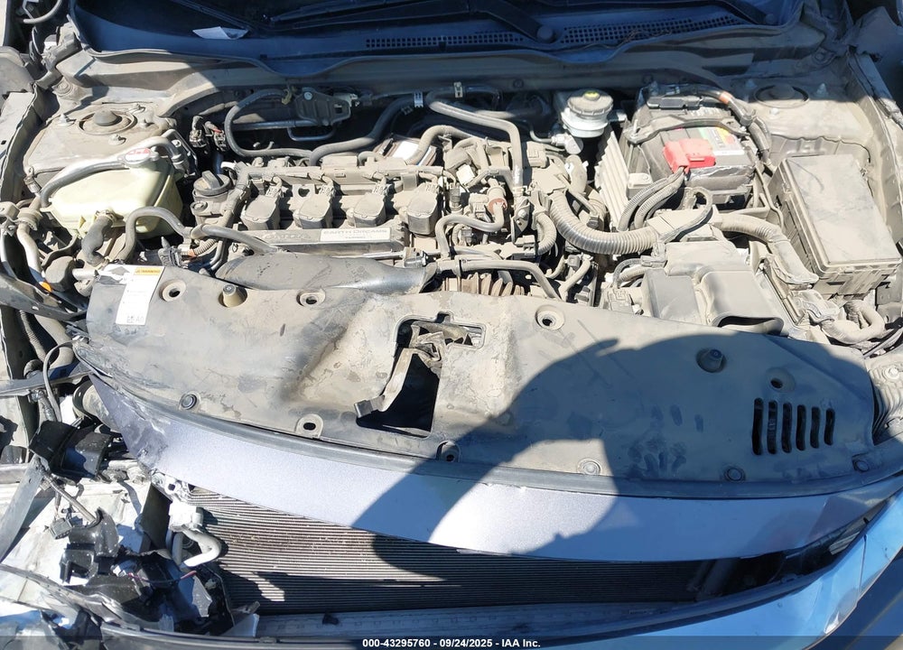 2016 HONDA CIVIC VIN: 19XFC1F98GE219836