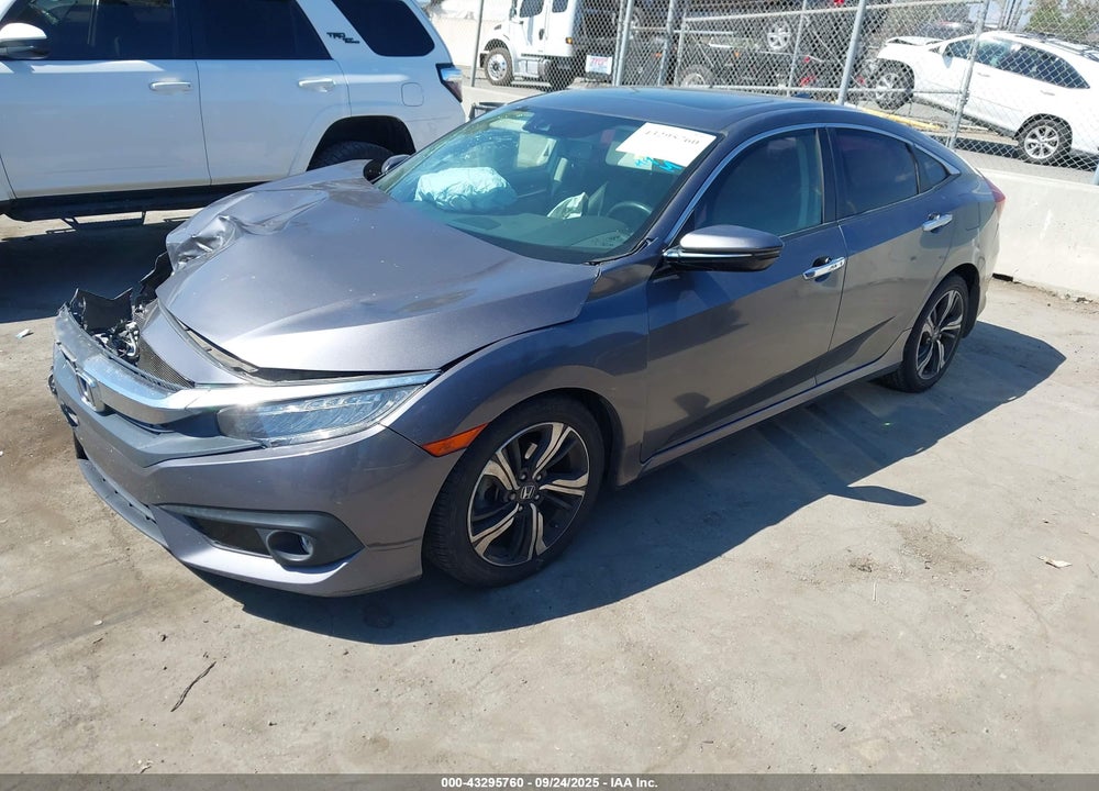 2016 HONDA CIVIC VIN: 19XFC1F98GE219836