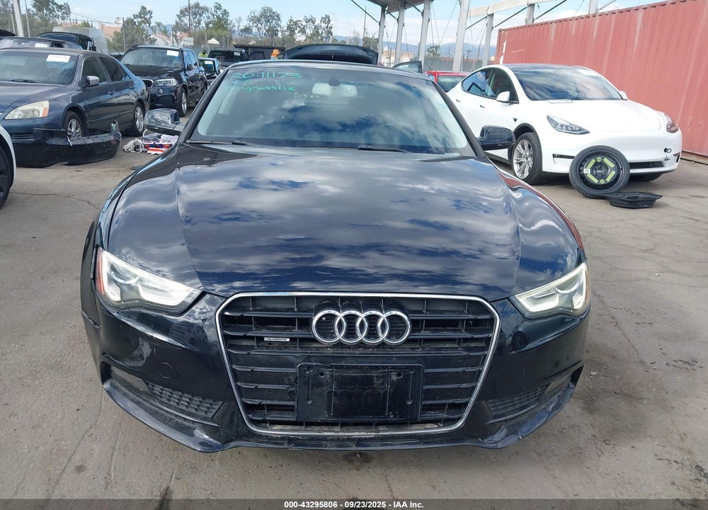 2013 AUDI A5 VIN: WAULFAFR0DA023654