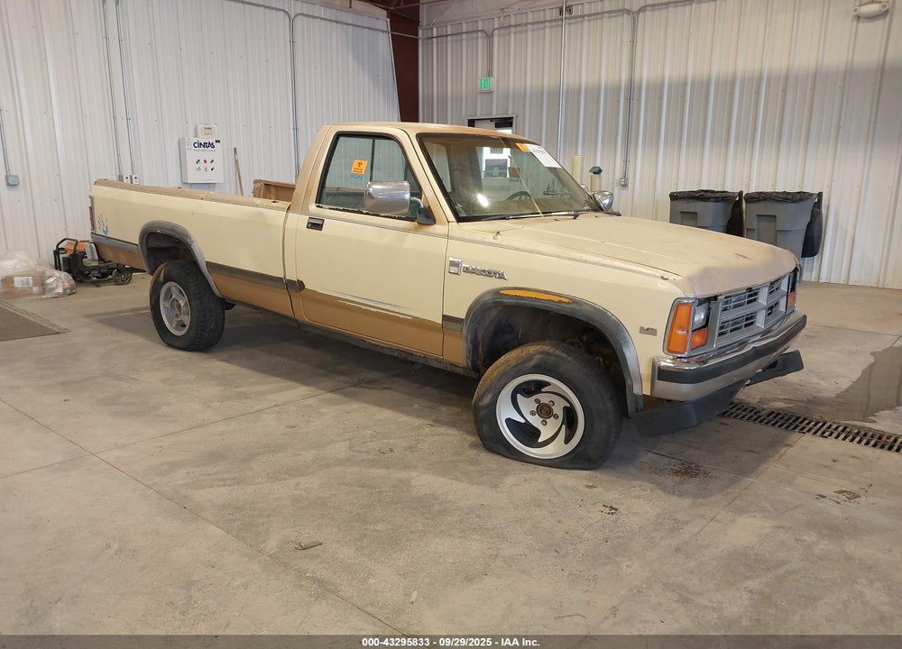 1987 DODGE DAKOTA VIN: 1B7GR14M4HS512318