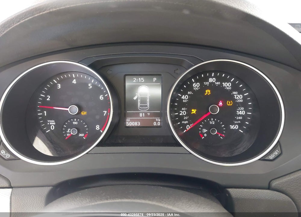2017 VOLKSWAGEN JETTA VIN: 3VWDB7AJ0HM287101