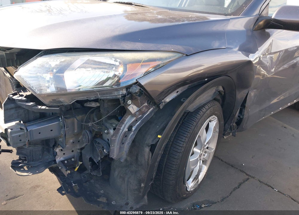 2016 HONDA HR-V LX VIN: 3CZRU5G39GM738292
