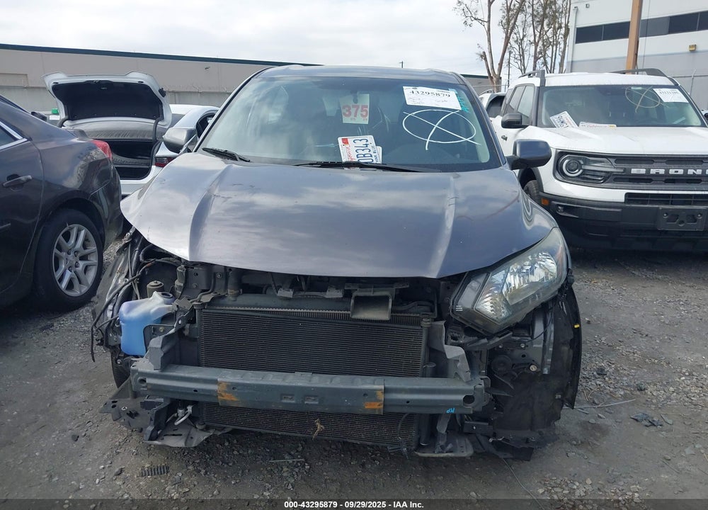 2016 HONDA HR-V LX VIN: 3CZRU5G39GM738292
