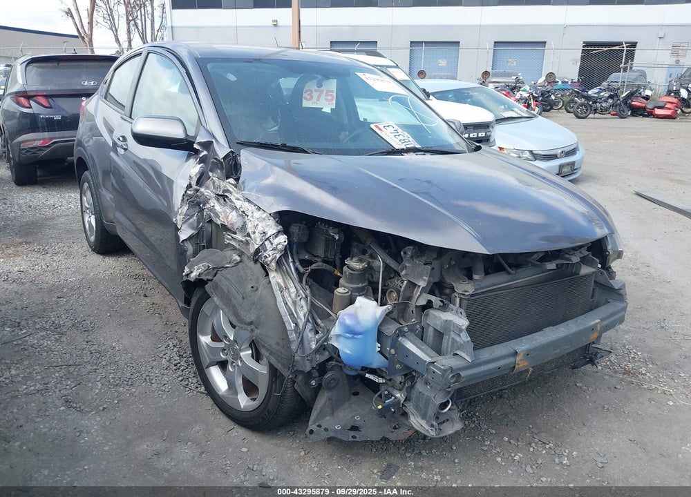 2016 HONDA HR-V LX VIN: 3CZRU5G39GM738292