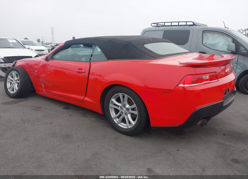 2015 CHEVROLET CAMARO VIN: 2G1FD3D33F9267919