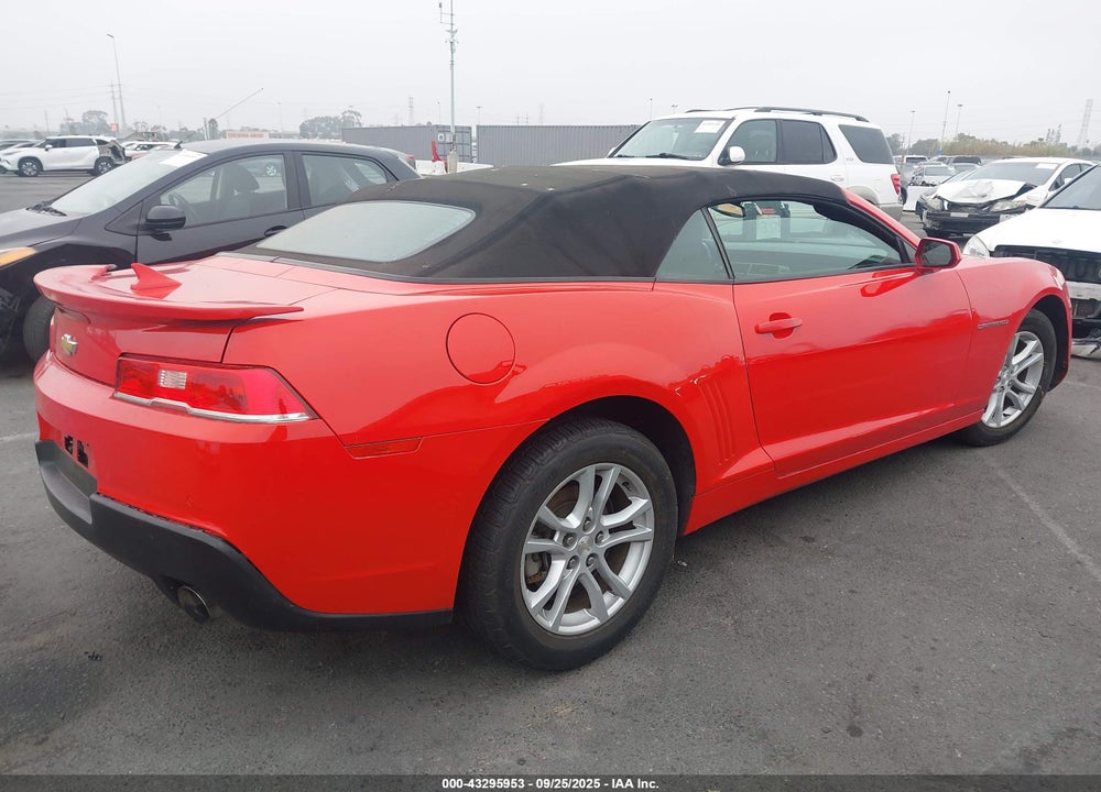 2015 CHEVROLET CAMARO VIN: 2G1FD3D33F9267919