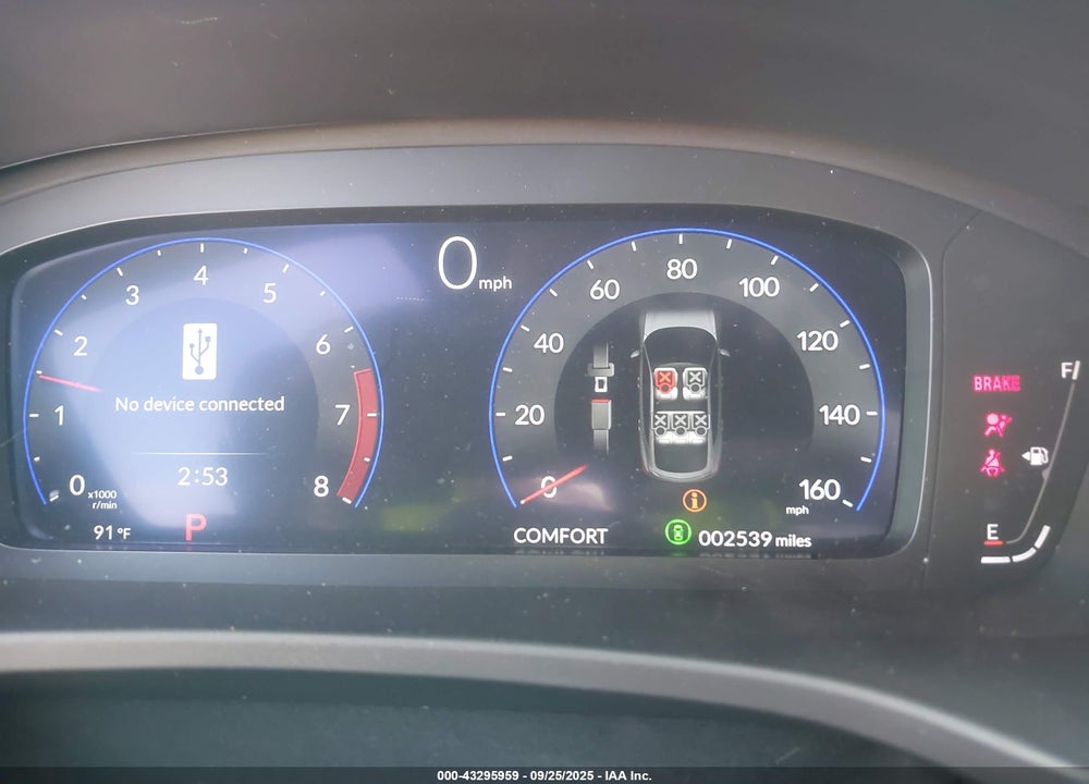 2025 ACURA INTEGRA A-SPEC VIN: 19UDE4H37SA019118