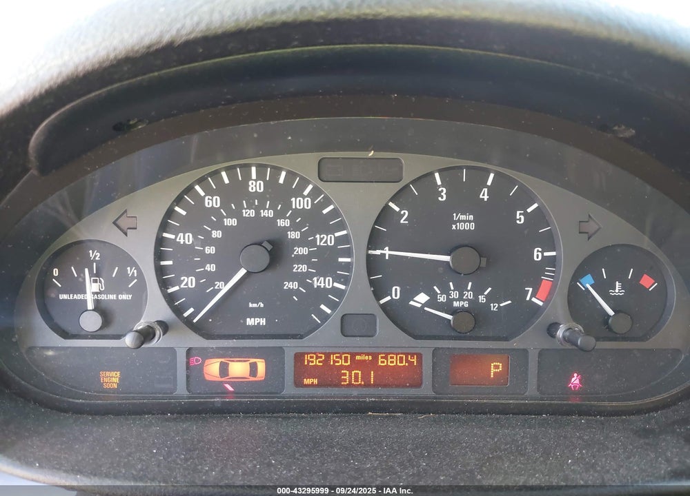 2004 BMW 325I VIN: WBAET37454NJ43037