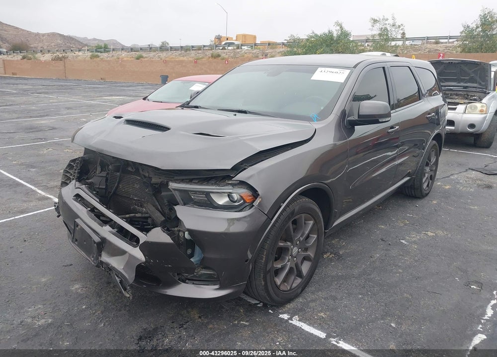 2018 DODGE DURANGO VIN: 1C4SDHCT8JC100591
