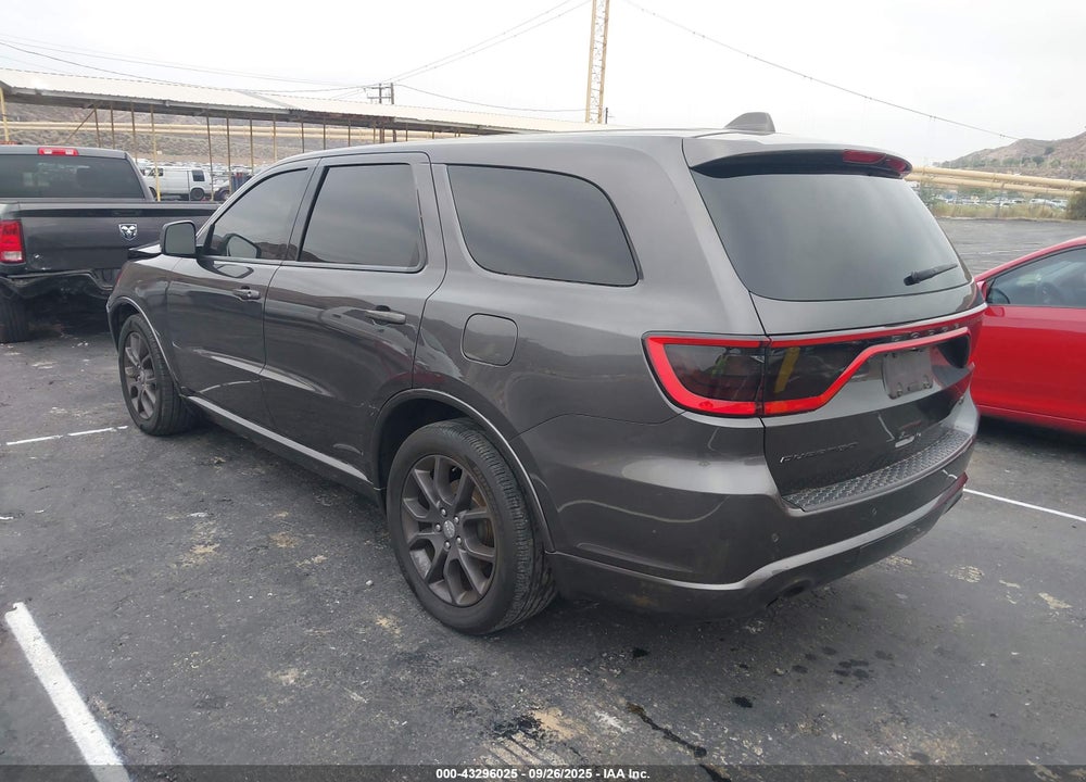2018 DODGE DURANGO VIN: 1C4SDHCT8JC100591
