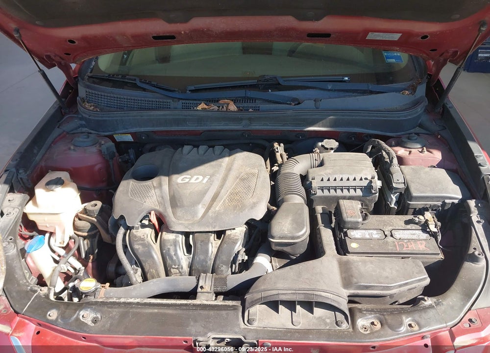 2011 HYUNDAI SONATA GLS VIN: 5NPEB4AC9BH132812