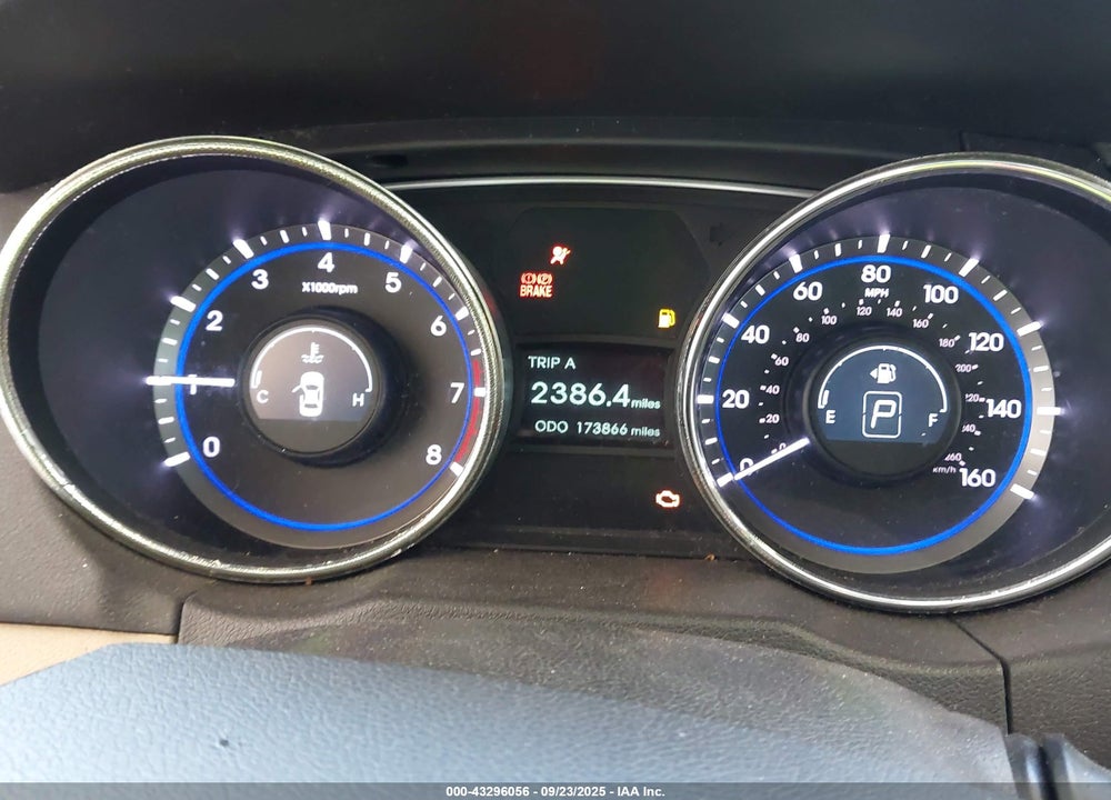 2011 HYUNDAI SONATA GLS VIN: 5NPEB4AC9BH132812