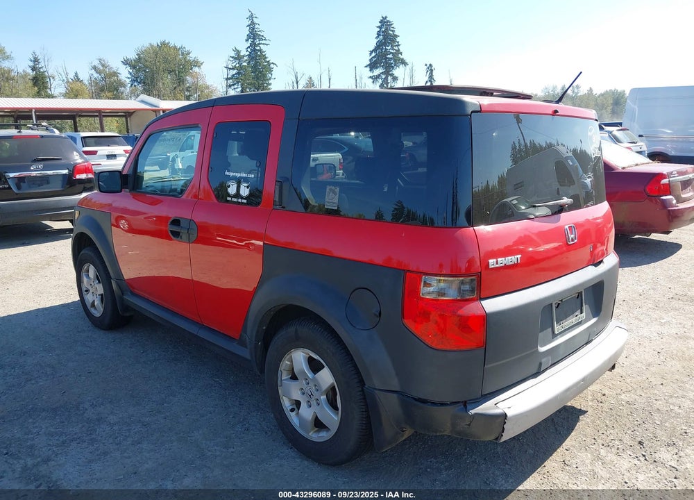 2005 HONDA ELEMENT EX VIN: 5J6YH28615L009158