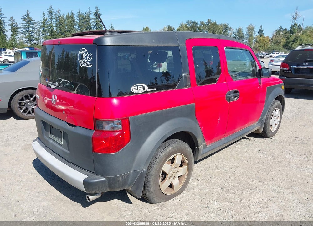 2005 HONDA ELEMENT EX VIN: 5J6YH28615L009158