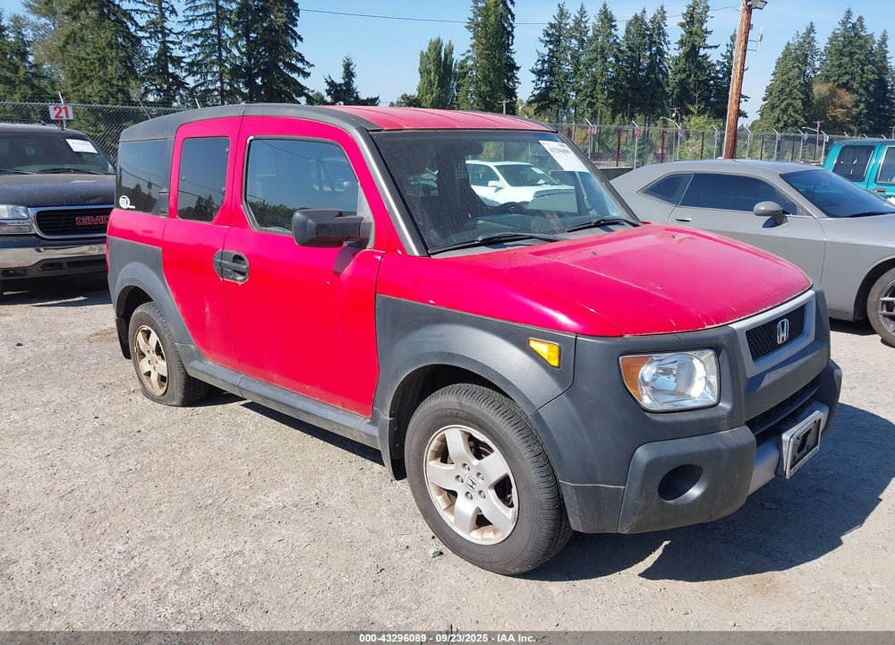 2005 HONDA ELEMENT EX VIN: 5J6YH28615L009158