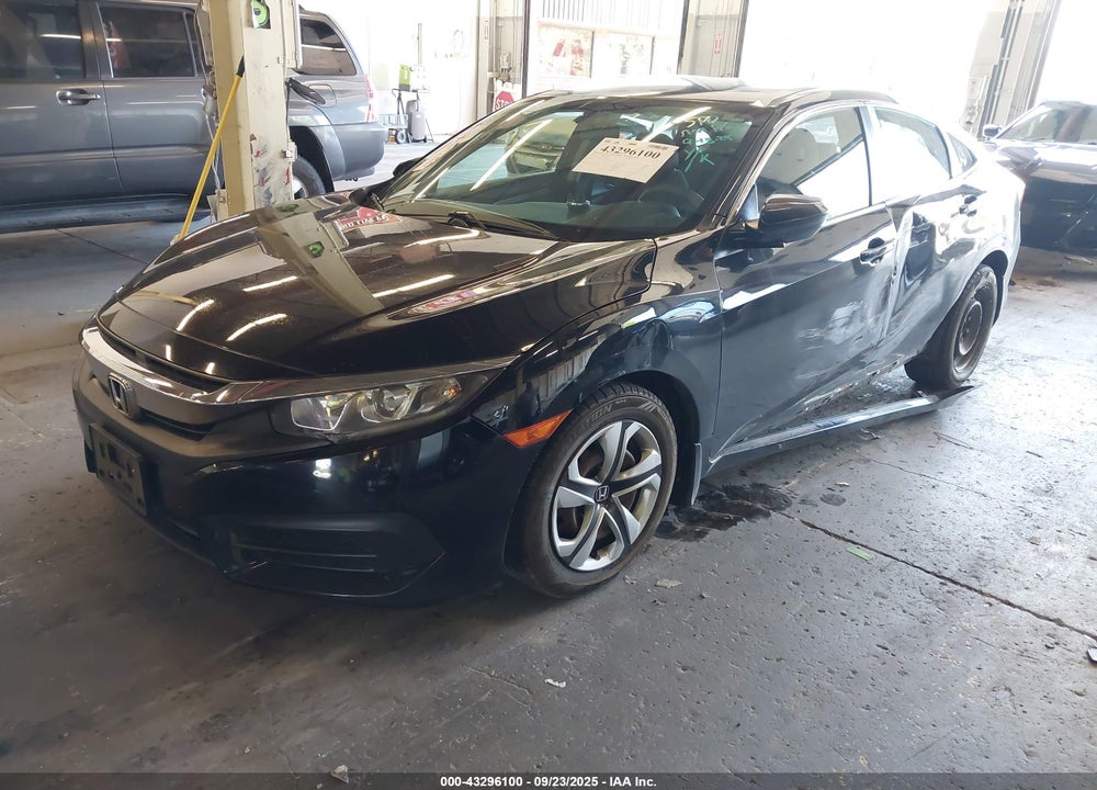 2016 HONDA CIVIC LX VIN: 19XFC2F58GE200299