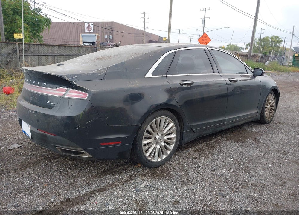 2013 LINCOLN MKZ VIN: 3LN6L2JK0DR823655