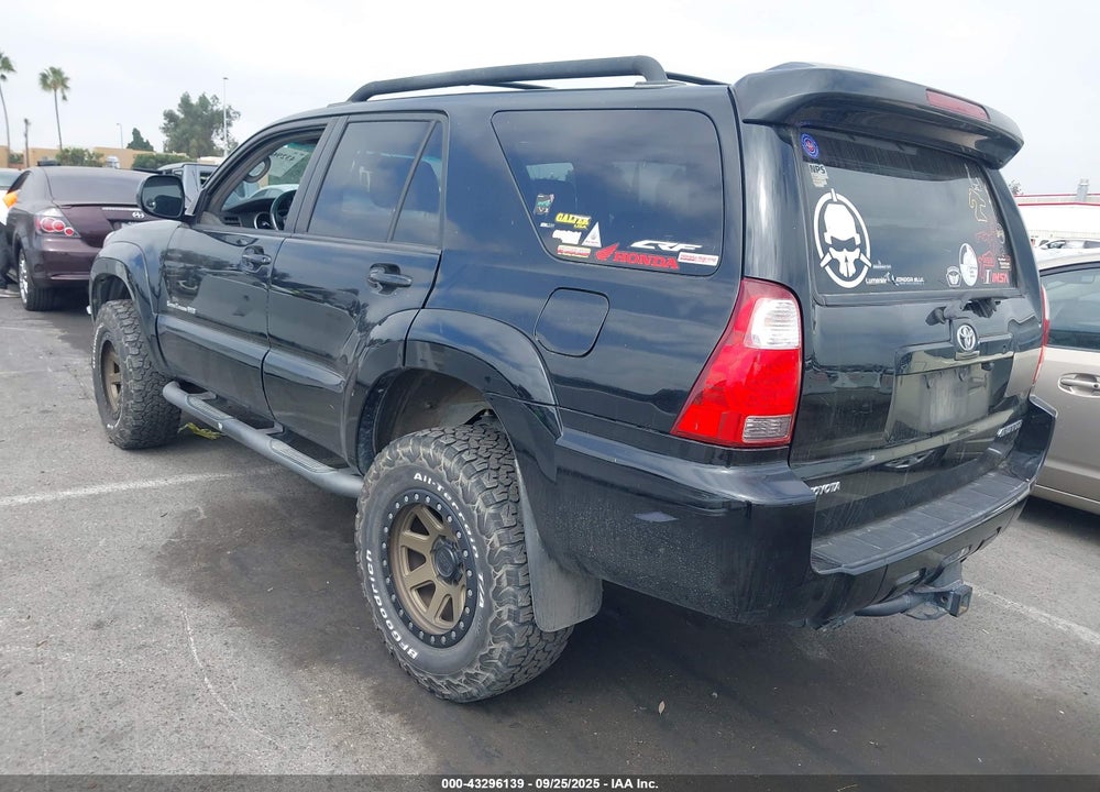2007 TOYOTA 4RUNNER SPORT V8 VIN: JTEBT14RX70068245