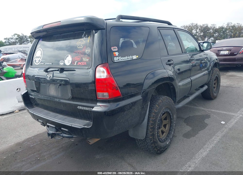 2007 TOYOTA 4RUNNER SPORT V8 VIN: JTEBT14RX70068245