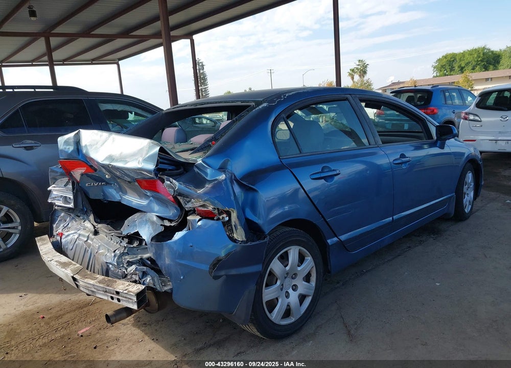 2007 HONDA CIVIC LX VIN: JHMFA16587S006965