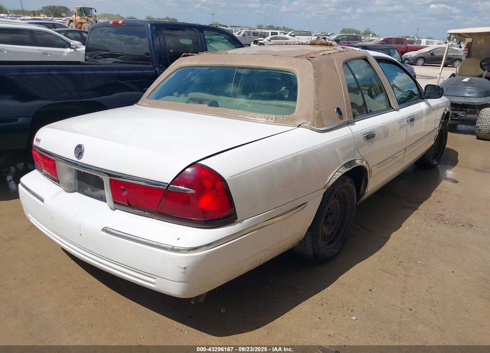 1999 MERCURY GRAND MARQUIS GS VIN: 2MEFM74W8XX711557