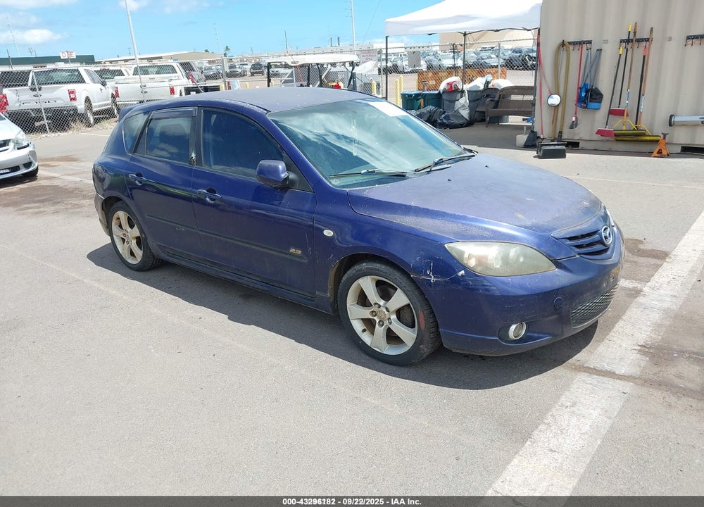 2005 MAZDA 3 S VIN: JM1BK143551299404