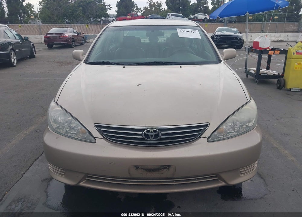 2005 TOYOTA CAMRY LE VIN: 4T1BE32K95U395429