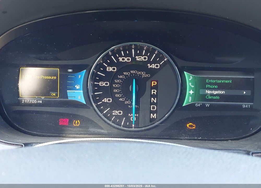 2011 FORD EDGE VIN: 2FMDK3KC5BBB13069