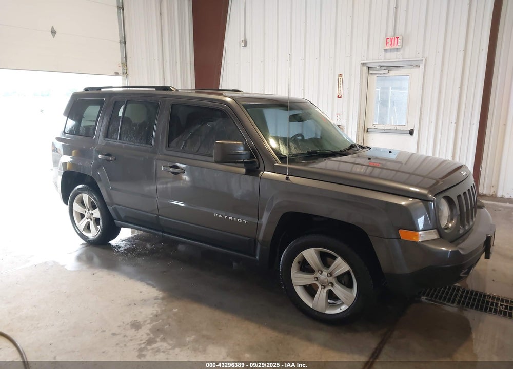 2016 JEEP PATRIOT LATITUDE VIN: 1C4NJRFB0GD597573