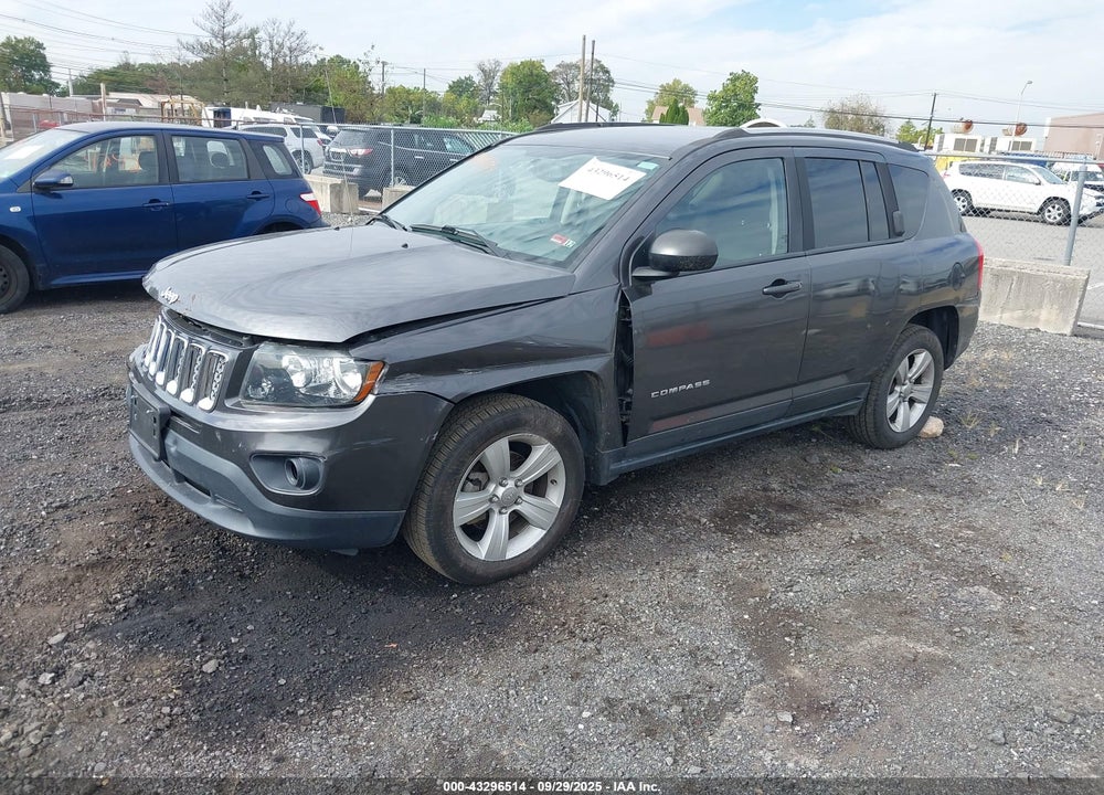 2017 JEEP COMPASS LATITUDE 4X4 VIN: 1C4NJDEB8HD191465