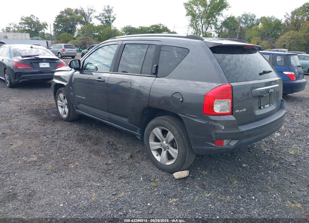 2017 JEEP COMPASS LATITUDE 4X4 VIN: 1C4NJDEB8HD191465
