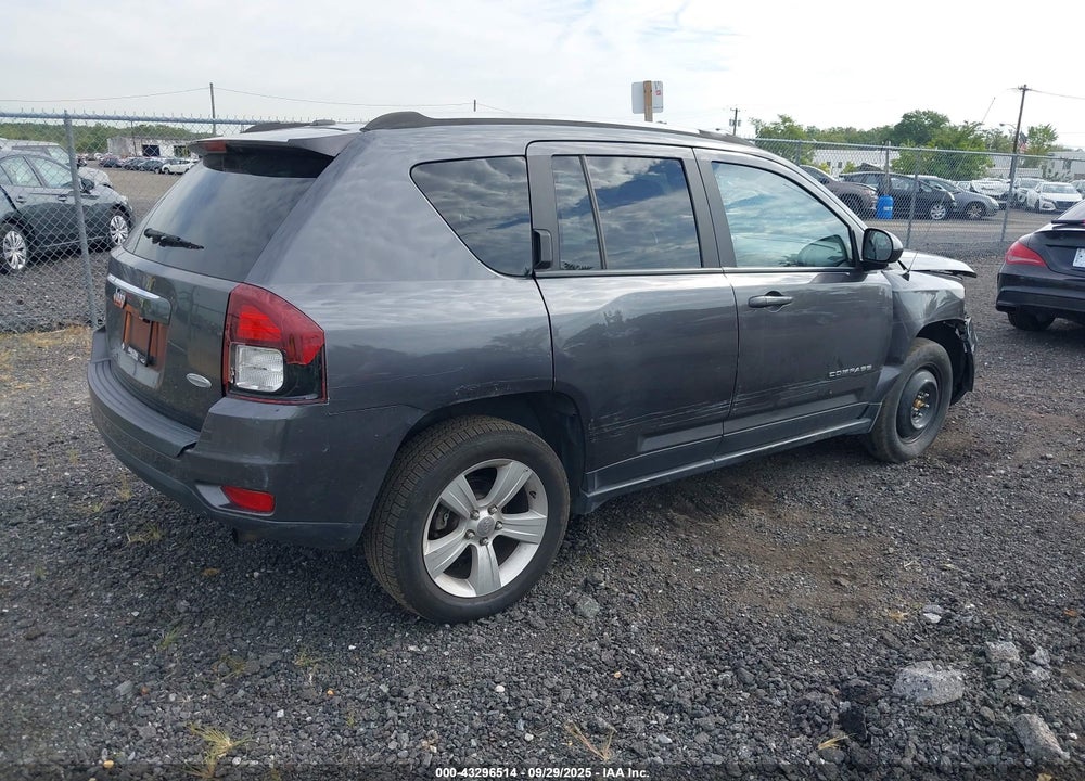 2017 JEEP COMPASS LATITUDE 4X4 VIN: 1C4NJDEB8HD191465