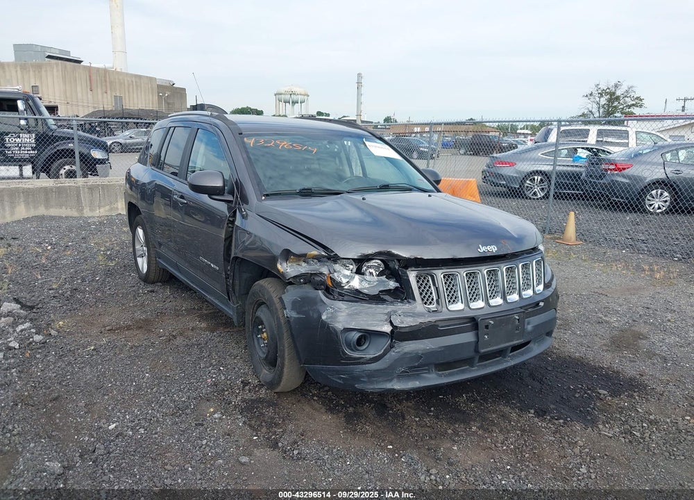 2017 JEEP COMPASS LATITUDE 4X4 VIN: 1C4NJDEB8HD191465
