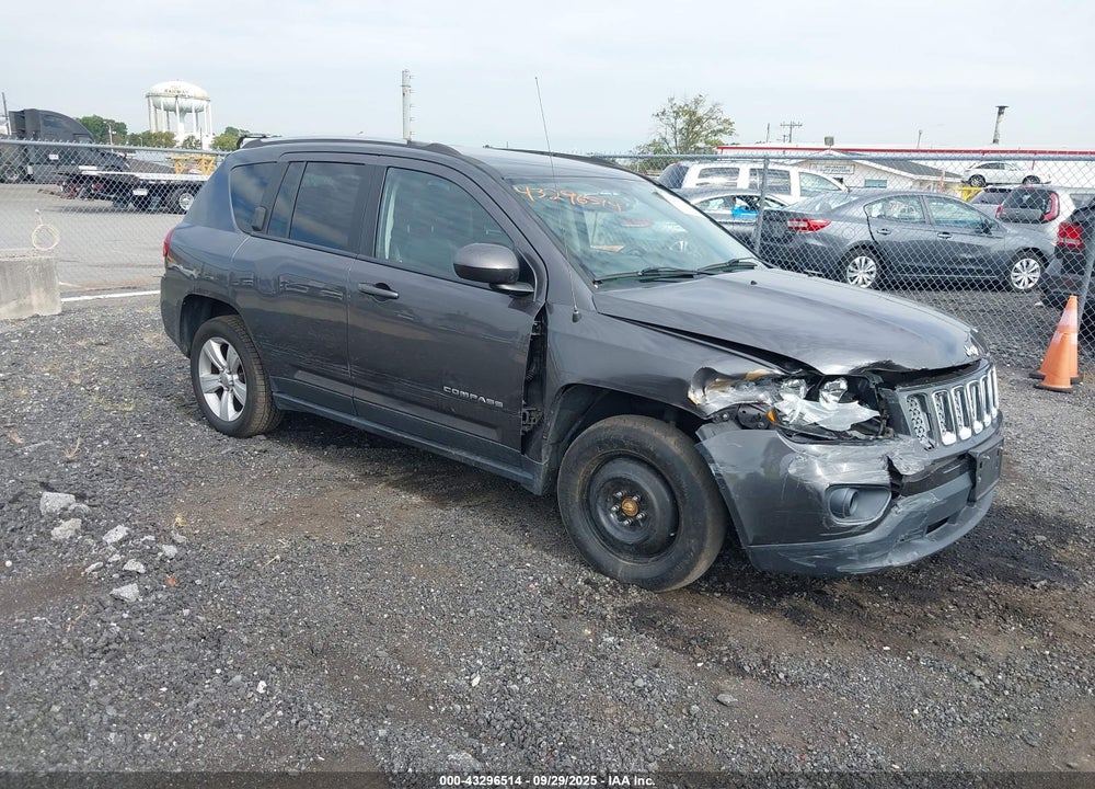 2017 JEEP COMPASS LATITUDE 4X4 VIN: 1C4NJDEB8HD191465