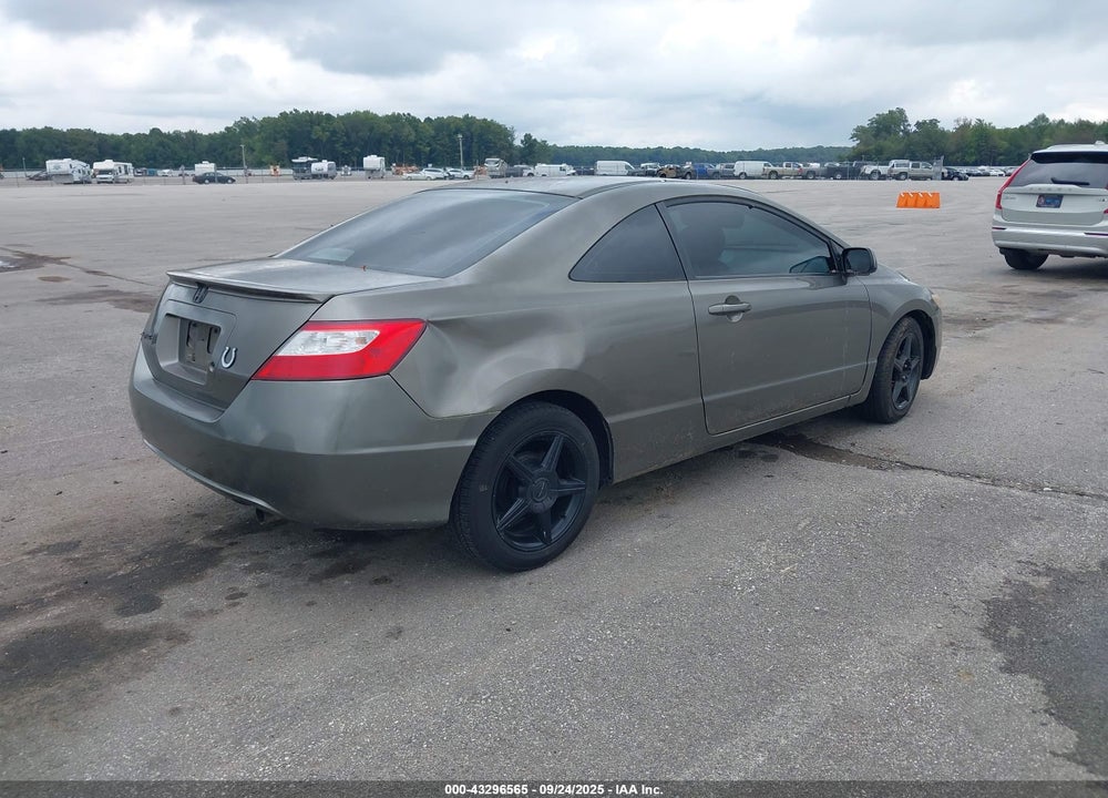 2008 HONDA CIVIC LX VIN: 2HGFG12678H537678