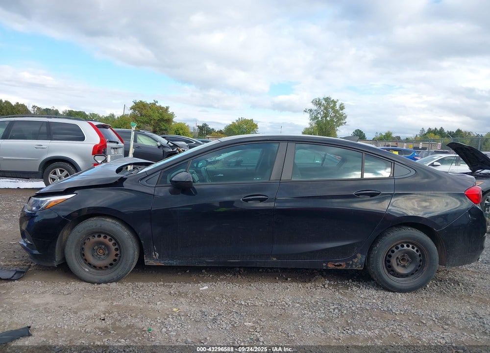 2018 CHEVROLET CRUZE LS MANUAL VIN: 1G1BB5SM6J7170820