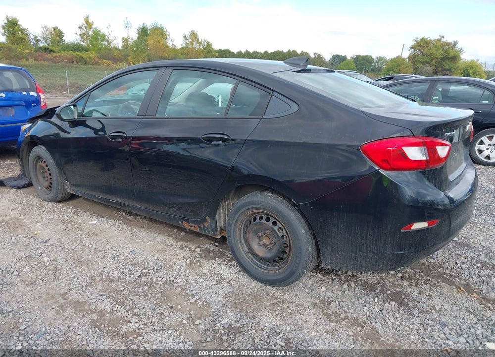 2018 CHEVROLET CRUZE LS MANUAL VIN: 1G1BB5SM6J7170820