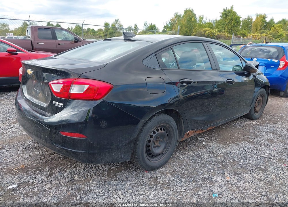 2018 CHEVROLET CRUZE LS MANUAL VIN: 1G1BB5SM6J7170820