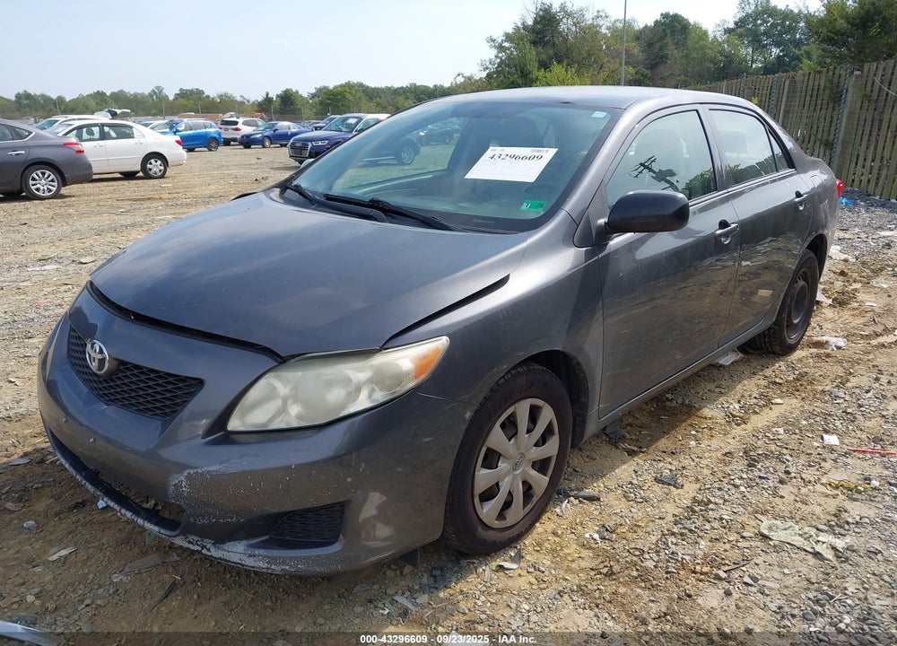 2010 TOYOTA COROLLA LE VIN: JTDBU4EE5A9098903