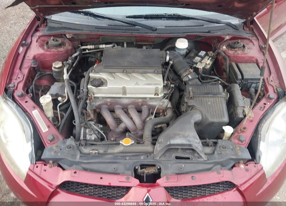 2007 MITSUBISHI ECLIPSE VIN: 4A3AK24F67E027349